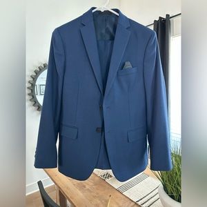 Boys 16 slim Blue Suit/ Ralph Lauren